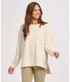 Harlow Oversized Pullover NATURAL