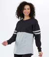 Pom Pom Jersey BLACK/OXFORD