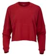 Cropped Retro Jersey BRICK RED