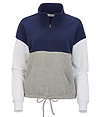 Fleece Colorblock Quarter Zip