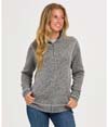 Womens Alpine Fleece Full Zip BLACK HEATHER
