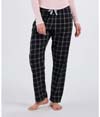 Womens Haley Flannel Pant BLACK VARSITY PLAID
