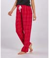 Womens Haley Flannel Pant CRIMSON FIELD DAY PLAID