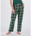 Womens Haley Flannel Pant GREEN JORDAN PLAID