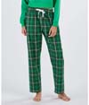 Womens Haley Flannel Pant GREEN VARSITY PLAID