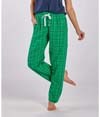 Womens Haley Flannel Pant KELLY FIELD DAY PLAID
