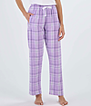 Womens Haley Flannel Pant LAVENDER CARNEGIE PLAID
