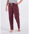 Womens Haley Flannel Pant MAROON VARSITY PLAID