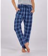 Womens Haley Flannel Pant NAVY/COLUMBIA PLAID