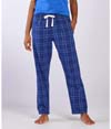 Womens Haley Flannel Pant NAVY FIELD DAY