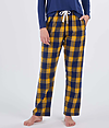Womens Haley Flannel Pant NAVY/GOLD MCINTOSH PLAID