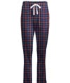 Womens Haley Flannel Pant NAVY/ORANGE VARSITY PLAID