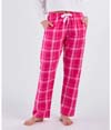 Womens Haley Flannel Pant PINK CARNEGIE PLAID