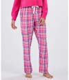 Womens Haley Flannel Pant PINK HARMONY PLAID
