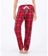Womens Haley Flannel Pant RED/WHITE PLAID
