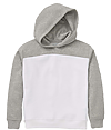 Youth Colorblock Hoodie OXFORD HEATHER/WHITE