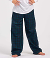 Youth Polyester Flannel Pant SCOTTISH TARTAN PLAID