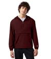 Adult Packable Anorak Jacket MAROON