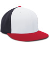 Perforated Flexfit Cap WHITE/NAVY/RED