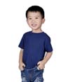 Infant Short Sleeve Tee DENIM HEATHER (60C/40P)