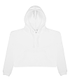 Womens Cropped Hoodie ARCTIC WHITE