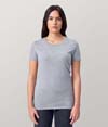 Womens Daily Tee ATHLETIC HEATHER (85C/15P)