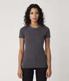 Womens Daily Tee CHARCOAL HEATHER (60C/40P)