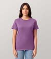 Womens Daily Tee FIG PURPLE