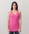 Womens Racer Back Tank HOT PINK