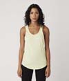 Womens Racer Back Tank LIGHT CHARTREUSE