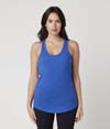 Womens Racer Back Tank TEAM ROYAL HEATHER
