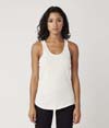 Womens Racer Back Tank VINTAGE WHITE