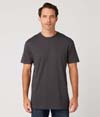 Mens Tubular Tee CHARCOAL HEATHER (60C/40P)
