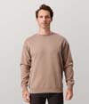 Lightweight Fleece Crewneck LATTE