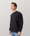 Lightweight Fleece Crewneck VINTAGE BLACK