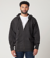 Premium Full Zip Hoodie CHARCOAL HEATHER (55C/45P)