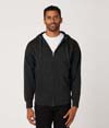 Premium Full Zip Hoodie VINTAGE BLACK