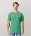 Unisex Short Sleeve Tee KELLY GREEN HEATHER (60C/40P)