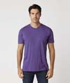 Unisex Short Sleeve Tee PURPLE HEATHER (60C/40P)