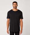 Drop Tail Tee BLACK