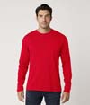Mens Long Sleeve Tee TEAM RED