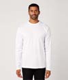 Mens Long Sleeve Tee WHITE