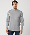 Premium Long Sleeve Tee ATHLETIC HEATHER (85 COTTON/15 VISCOSE