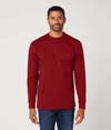 Heavyweight Long Sleeve Tee BRICK RED