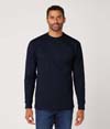 Heavyweight Long Sleeve Tee NAVY BLAZER