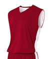 Reversible Muscle Tank CARDINAL/WHITE