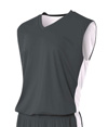 Reversible Muscle Tank GRAPHITE/WHITE