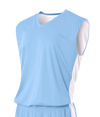 Reversible Muscle Tank LIGHT BLUE/WHITE