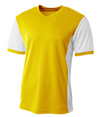 Premier Soccer Jersey GOLD/WHITE
