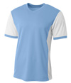 Premier Soccer Jersey LIGHT BLUE/WHITE